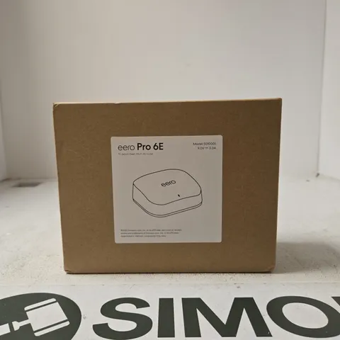 EERO PRO 6E TRI-BAND MESH WIβFI ROUTER β BOXED