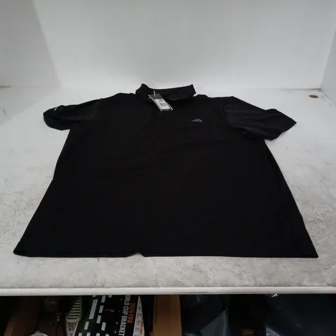 ADIDAS BLACK POLO SHIRT – MEN'S UK SIZE L