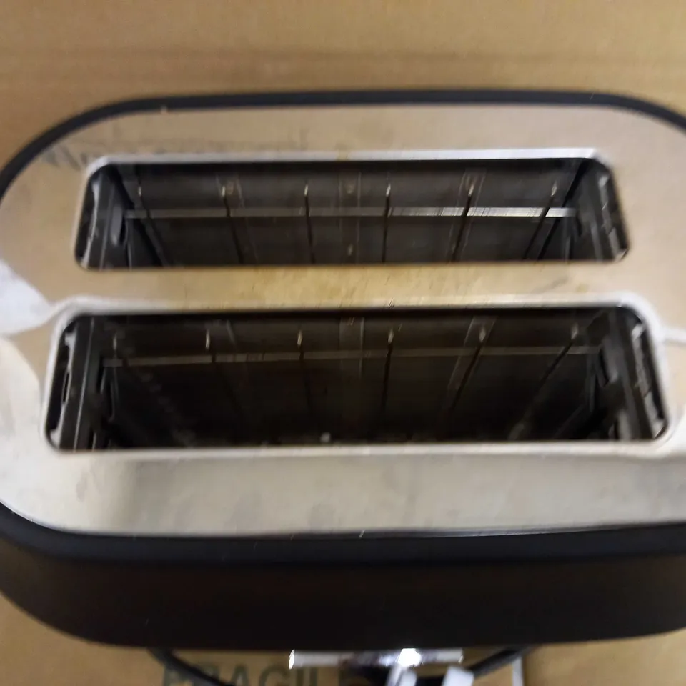 RANGEMASTER RMCL2S201BK CLASSIC BLACK 2 SLICE TOASTER