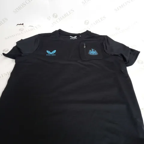 CASTORE NEWCASTLE UNITED FOOTBALL CLUB QUARTER ZIP - JUNIOR XL