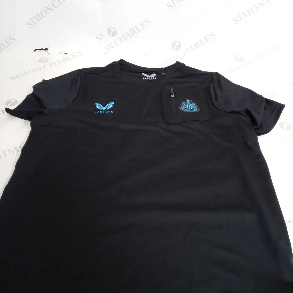 CASTORE NEWCASTLE UNITED FOOTBALL CLUB QUARTER ZIP - JUNIOR XL