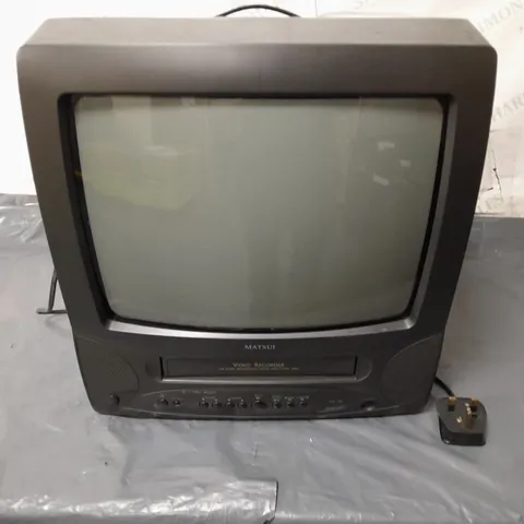 MATSUI TVR190 TELEVISION WITH BUILT IN VIDEO RECORDER