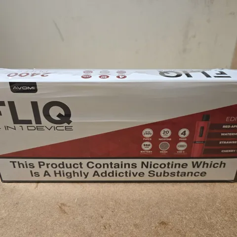 FLIQ 4-IN-1 DEVICE VAPE KIT – RED EDITION