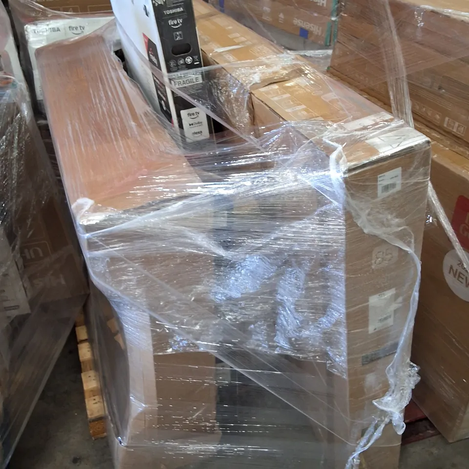 PALLET CONTAINING 6 ASSORTED DAMAGED TVS