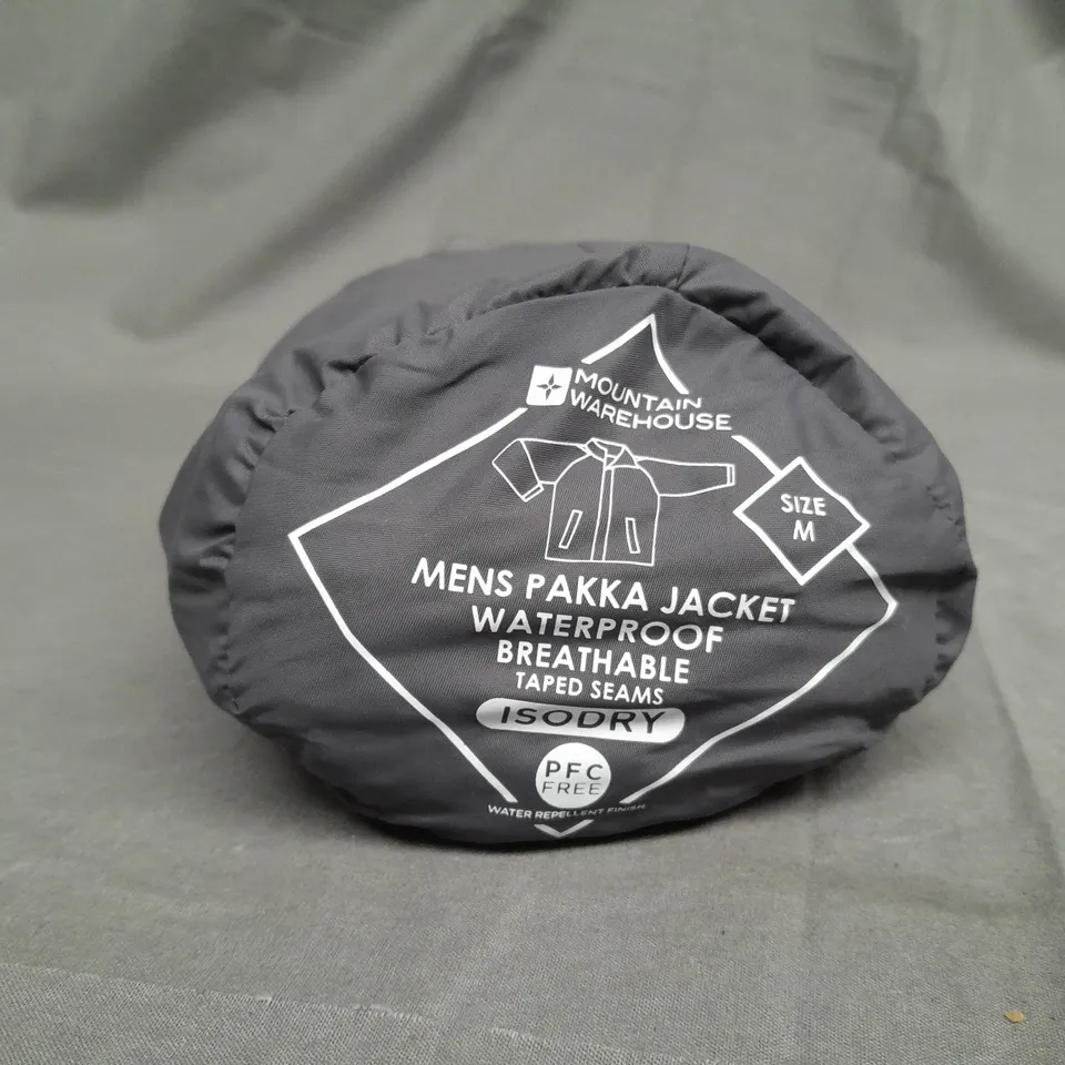MOUNTAIN WAREHOUSE MENS  PAKKA JACKET WATERPROOF BREATHABLE - MEDIUM