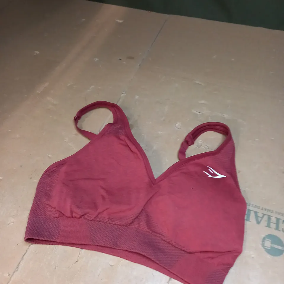 GYMSHARK WOMENS SPORTS BRA SIZE M