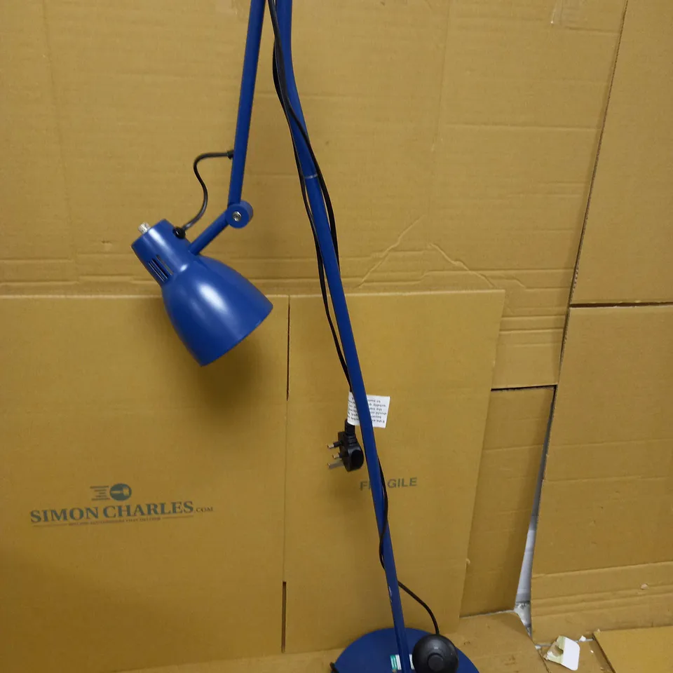 JOHN LEWIS TONY TASK FLOOR LAMP NAVY COLLECTION ONLY 
