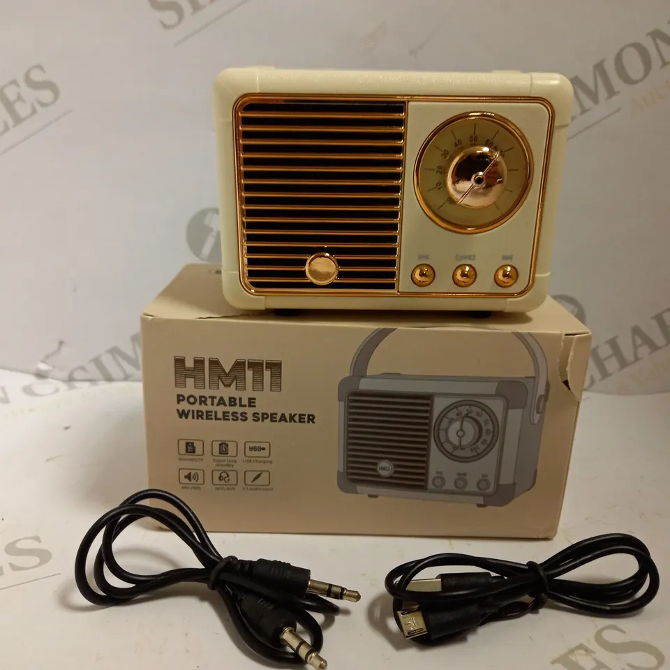 HM11 PORTABLE WIRELESS SPEAKER