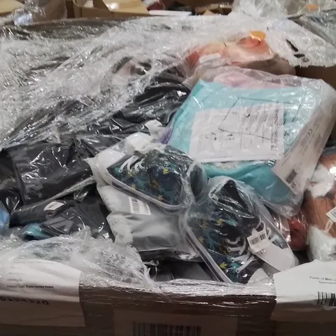 PALLET OF MEN AND WOMEN SWIMWEAR AND FOOTWEAR 