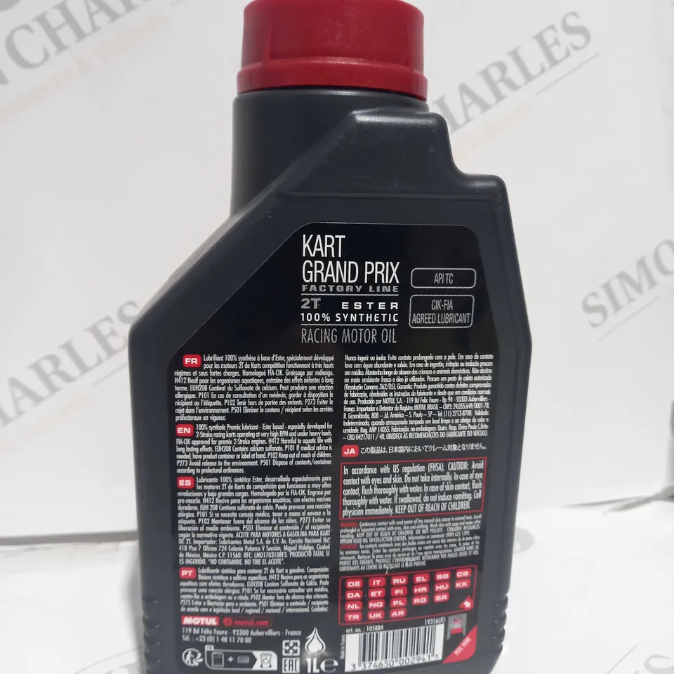 MOTUL 2T GRAND PRIX 1L KART ENGINE OIL