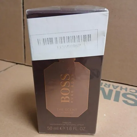 BOXED AND SEALED HUGO BOSS THE SCENT LE PARFUM 50ML