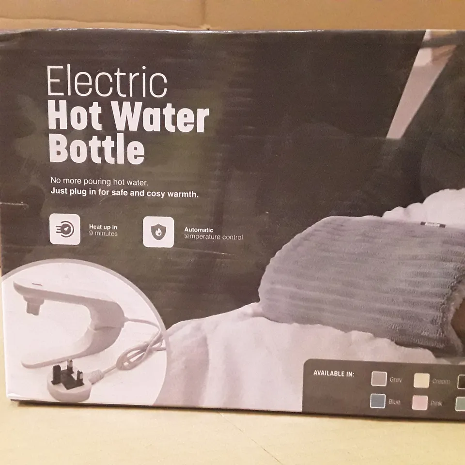 BOXED KEPLIN ELECTRIC HOT WATER BOTTLE 