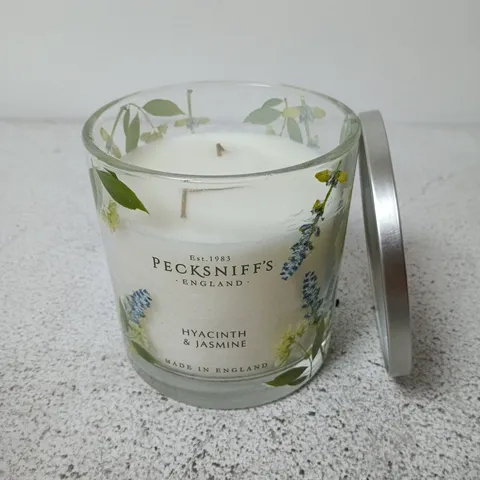 6 PECKSNIFF’S HYACINTH & JASMINE CANDLES