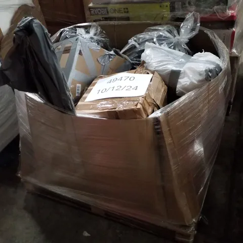 PALLET OF APPROXIMATELY 15 UNPROCESSED RAW RETURN HOUSEHOLD AND ELECTRICAL GOODS TO INCLUDE;