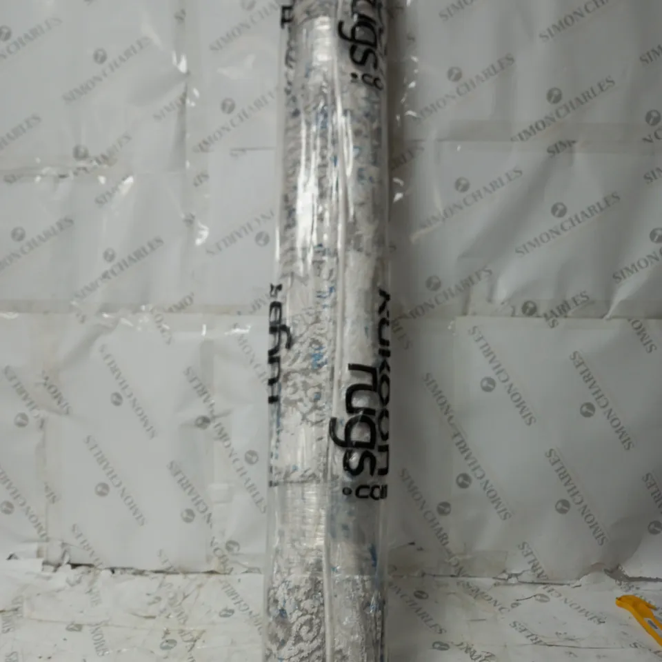 KUKOON BLUE HATTON TWEED RUG 