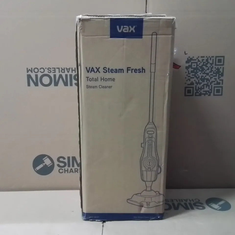 VAX STEAM FRESH TOTAL HOME CDST-SFXT STEAM MOP WITH UP TO 15 MINUTES RUN TIME - NAVY BLUE