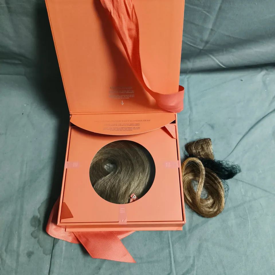 SEALED MILK + BLUSH HAIR EXTENSIONS – 20IN CLASSIC 120G BRONDE HIGHLIGHTED (#H21) WITH TEST STRAND