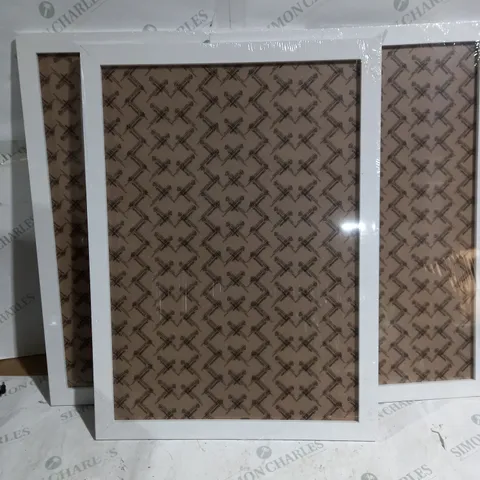 3 X PICTURE FRAMES APPROX. 47X64CM
