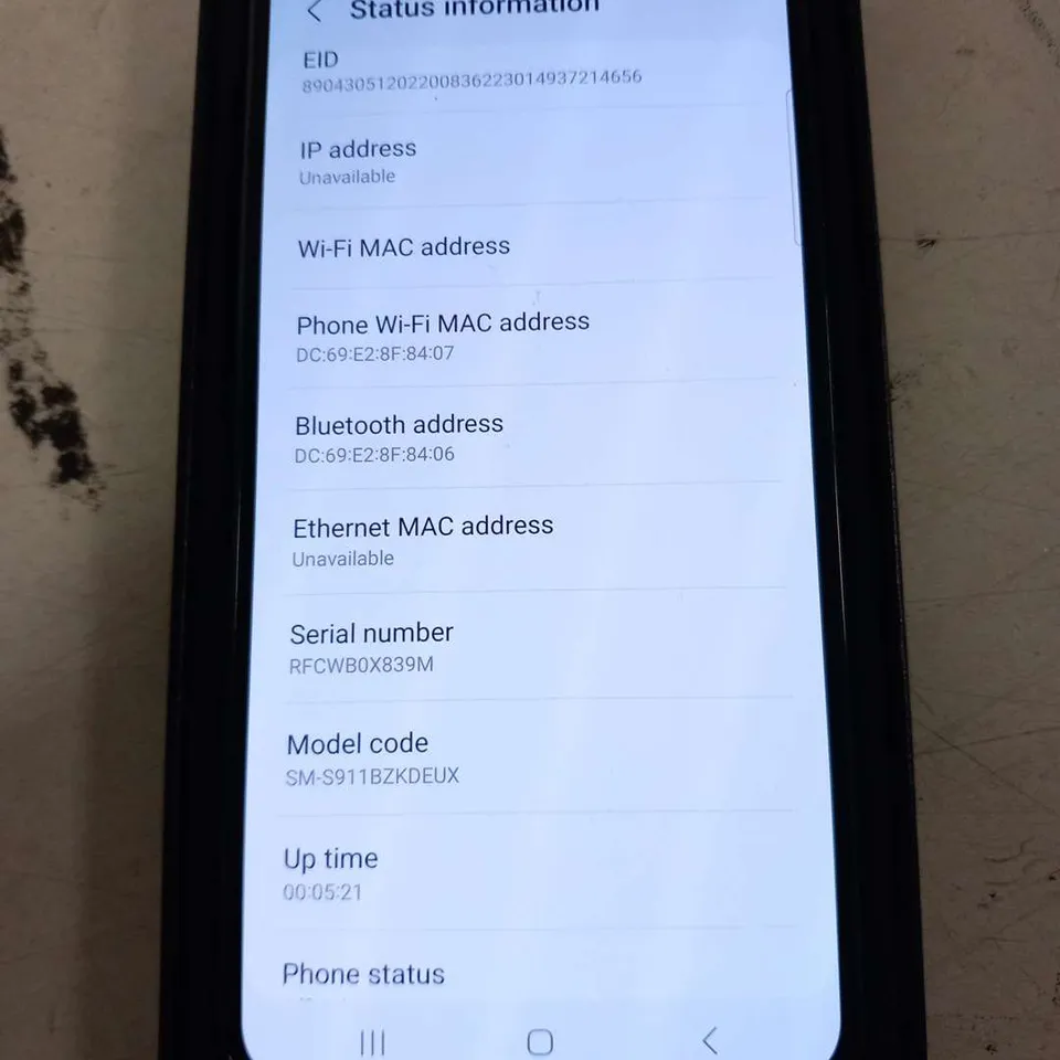 BOXED SAMSUNG GALAXY S23 SMARTPHONE 