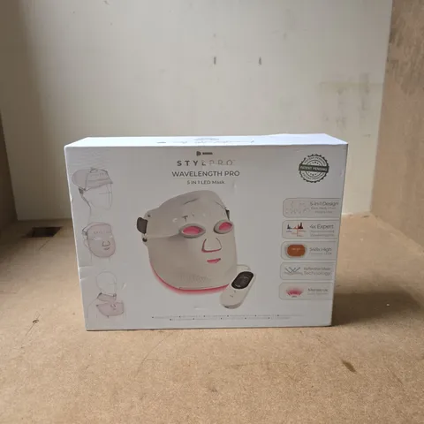 STYLPRO WAVELENGHT PRO 5 IN 1 LED MASK BOXED