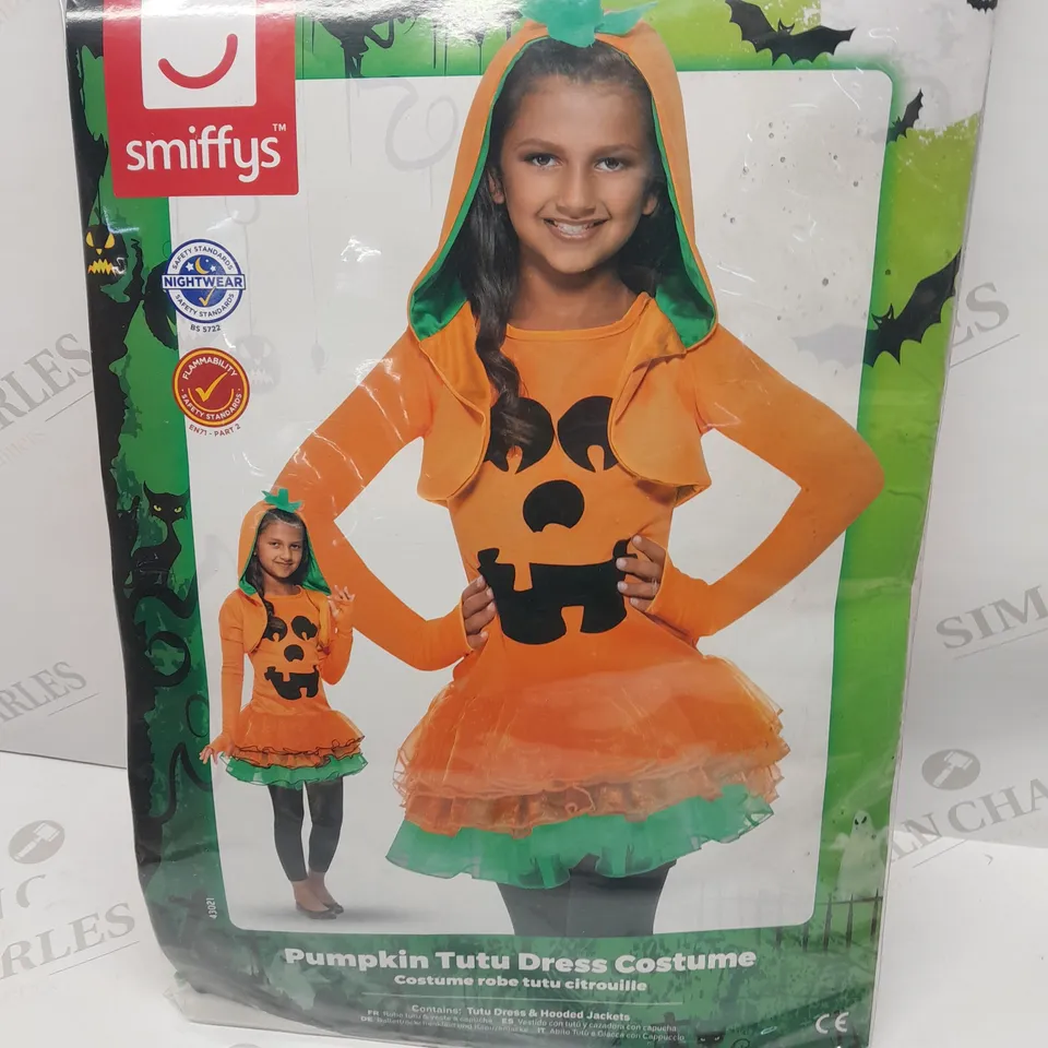 BRAND NEW SMIFFYS PUMPKIN TUTU DRESS COSTUME