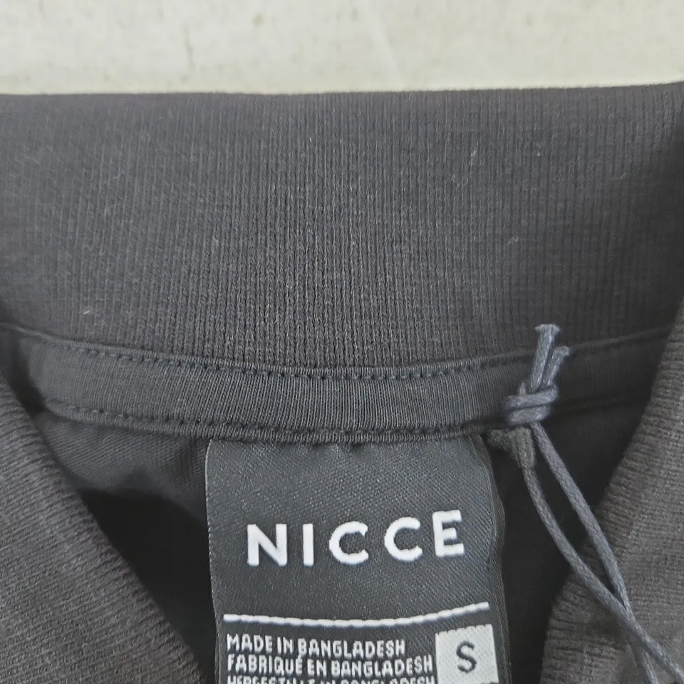 NICCE POLO SHIRT – BLACK, UK SIZE S
