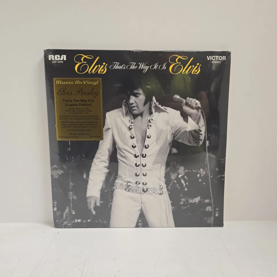 ELVIS PRESLEY THAT'S THE WAY IT IS LEGACY EDITION VINYL