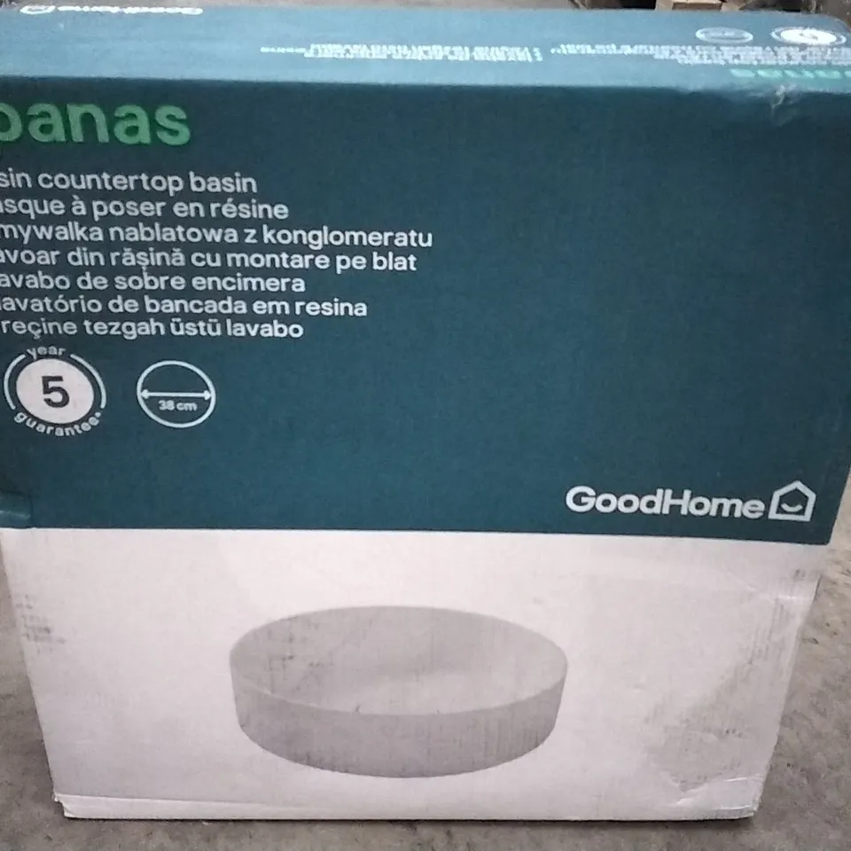 BOXED APANAS RESIN COUNTERTOP BASIN