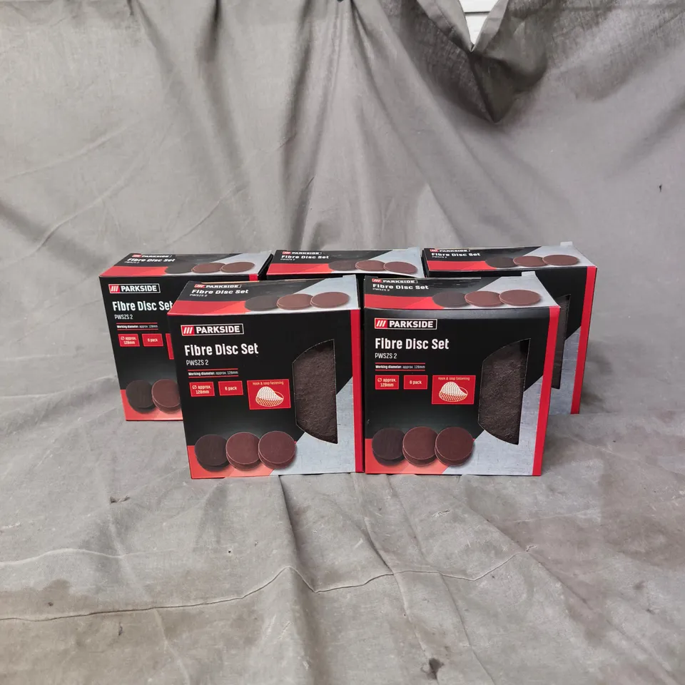 5 X PARK SIDE FIBRE DISC SET PWSZS 2