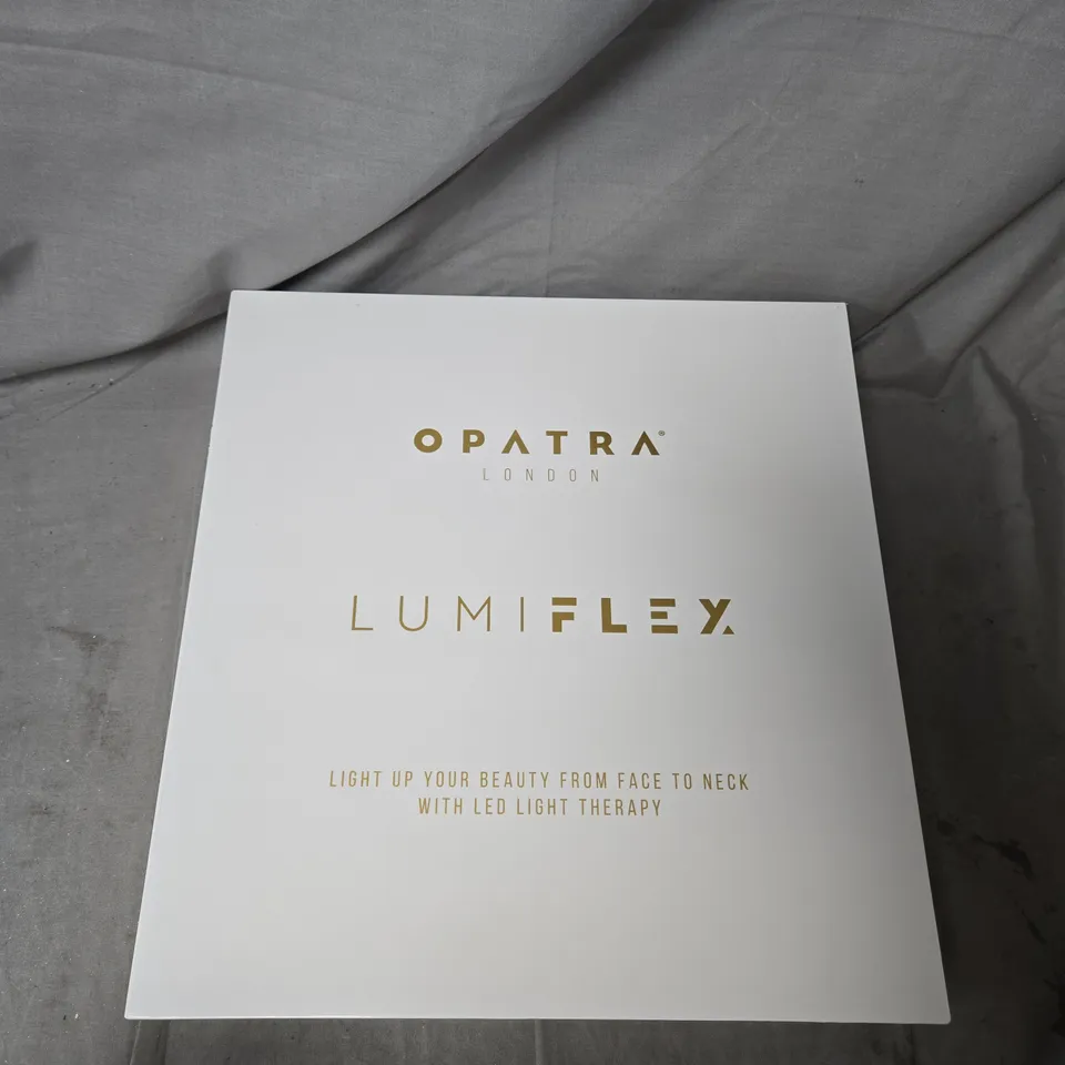 OPATRA LONDON LUMIFLEX LED LIGHT THERAPY MASK – BOXED