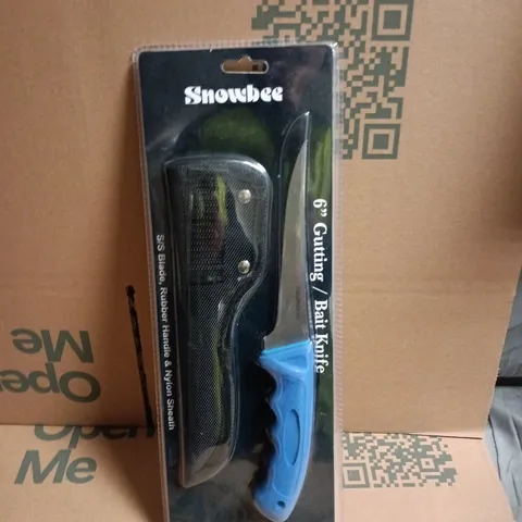 SNOWBEE 6" GUTTING/BAIT KNIFE