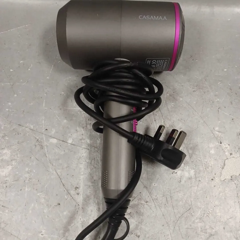 CASAMAA HAIR DRYER IN GREY/PINK