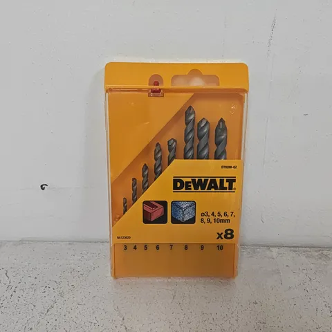 SEALED DEWALT 8-PIECE DRILL PIECE SET - DT9288-QZ