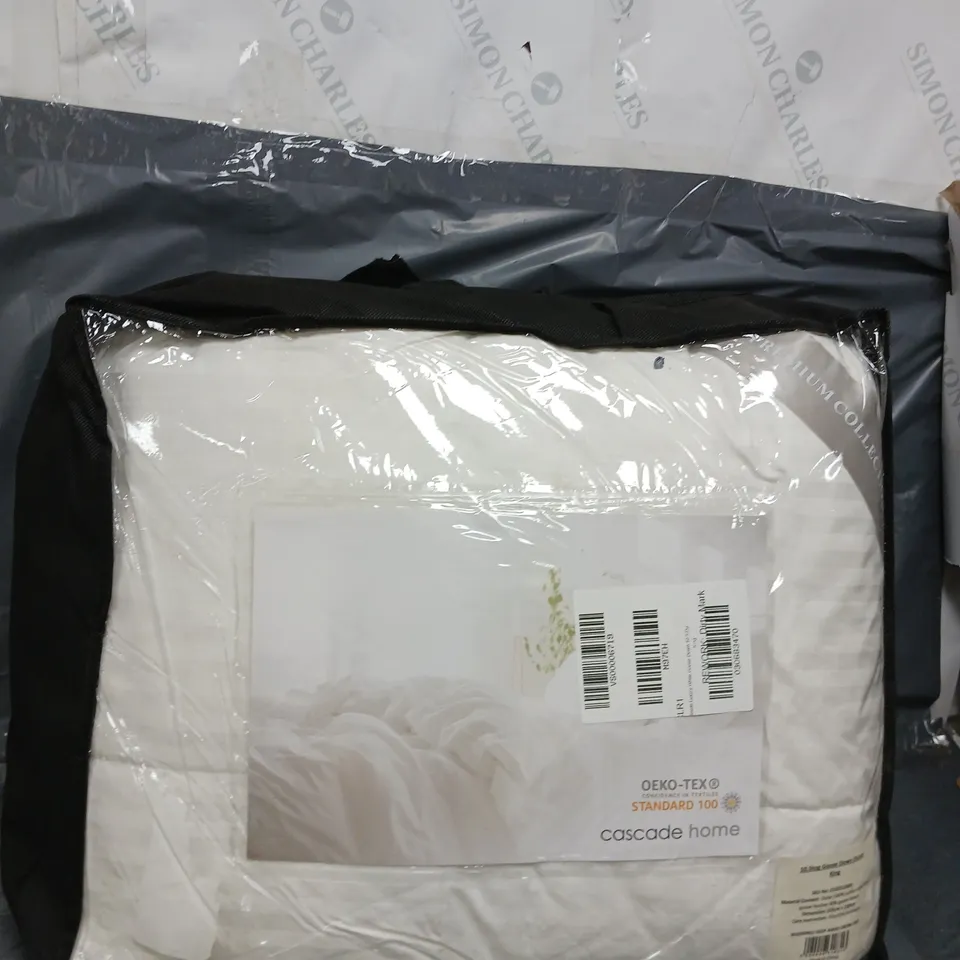 ULTIMATE LUXURY WHITE GOOSE DOWN 10.5 TOG DUVET RRP £99