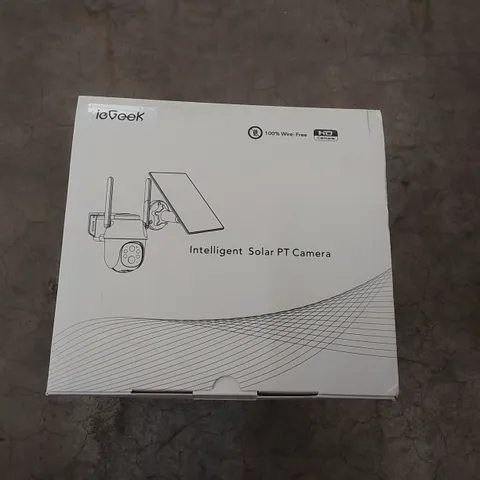 BOXED IOGEEK WIRE-FREE INTELLIGENT SOLAR PT CAMERA 