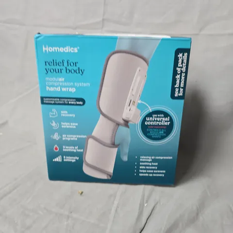 HOMEDICS HAND WRAP MODULAR COMPRESSION SYSTEM – BOXED