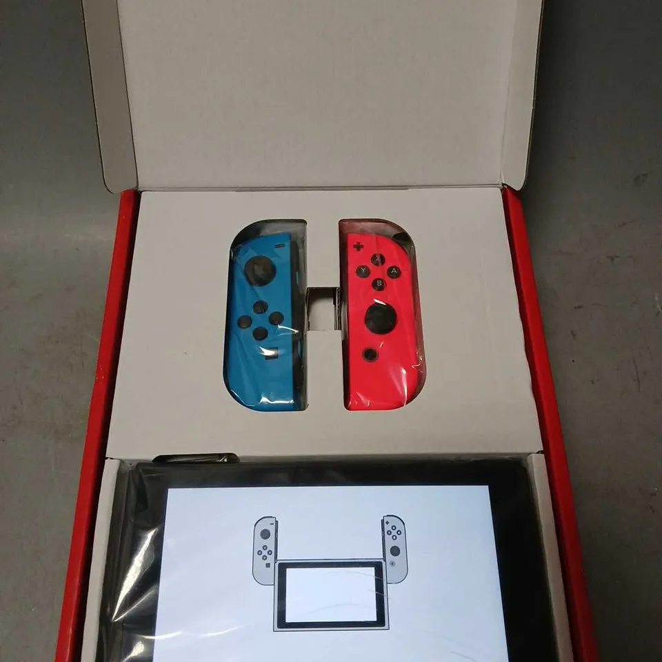 BOXED NINTENDO SWITCH GAMING CONSOLE 