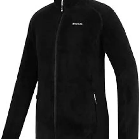 BRAND NEW REGATTA LAKARA FULL ZIP FLEECE IN BLACK - UK 16