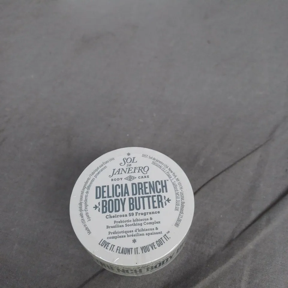 SEALED SOL DE JANEIRO DELICIA DRENCH BODY BUTTER 75ML