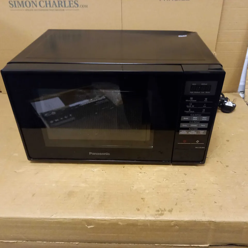 PANASONIC NN-E28JBM BLACK MICROWAVE OVEN