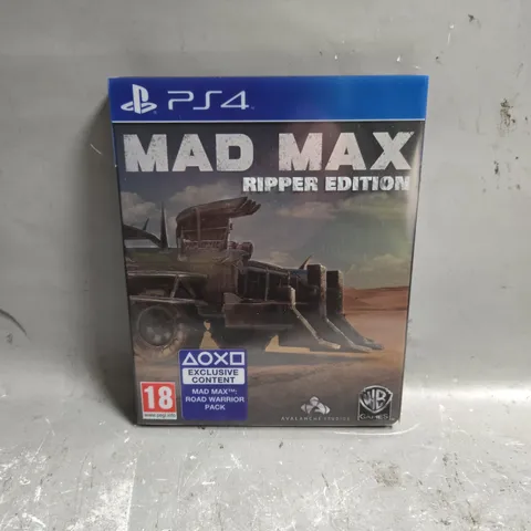 MAD MAX RIPPER EDITION FOR PS4 