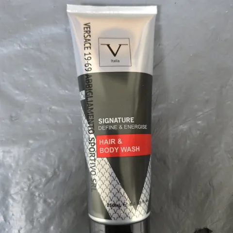 APPROXIMATELY 10 X VERSACE SIGNATURE HAIR & BODYWASH - 250ML
