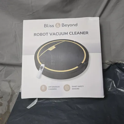 BLISS & BEYOND ROBOT VACUUM CLEANER – BOXED WITH REMOTE