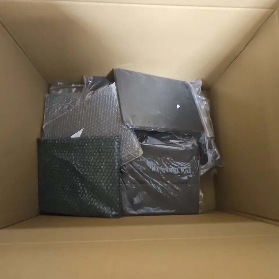 BOX OF APPROXIMATELY 20 ASSORTED LOGITECH TABLET SLIM FOLIO KEYBOARDS