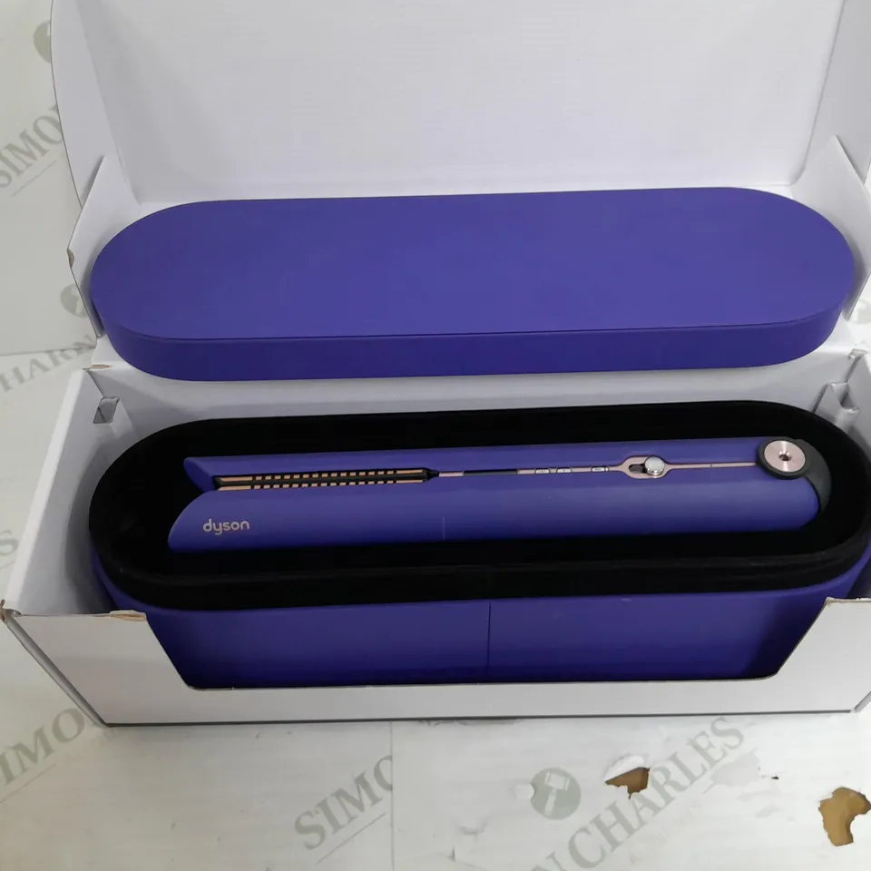 DYSON CORRALE STRAIGHTENER IN BLUE - BOXED 