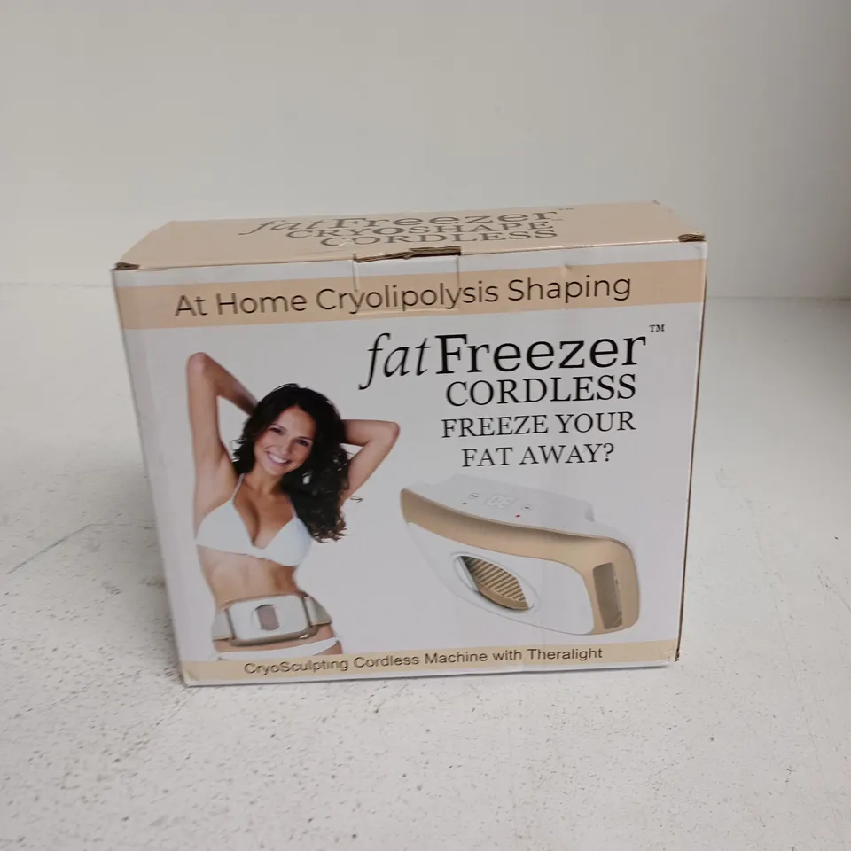 FAT FREEZER CORDLESS CRYOLIPOLYSIS MACHINE – BOXED