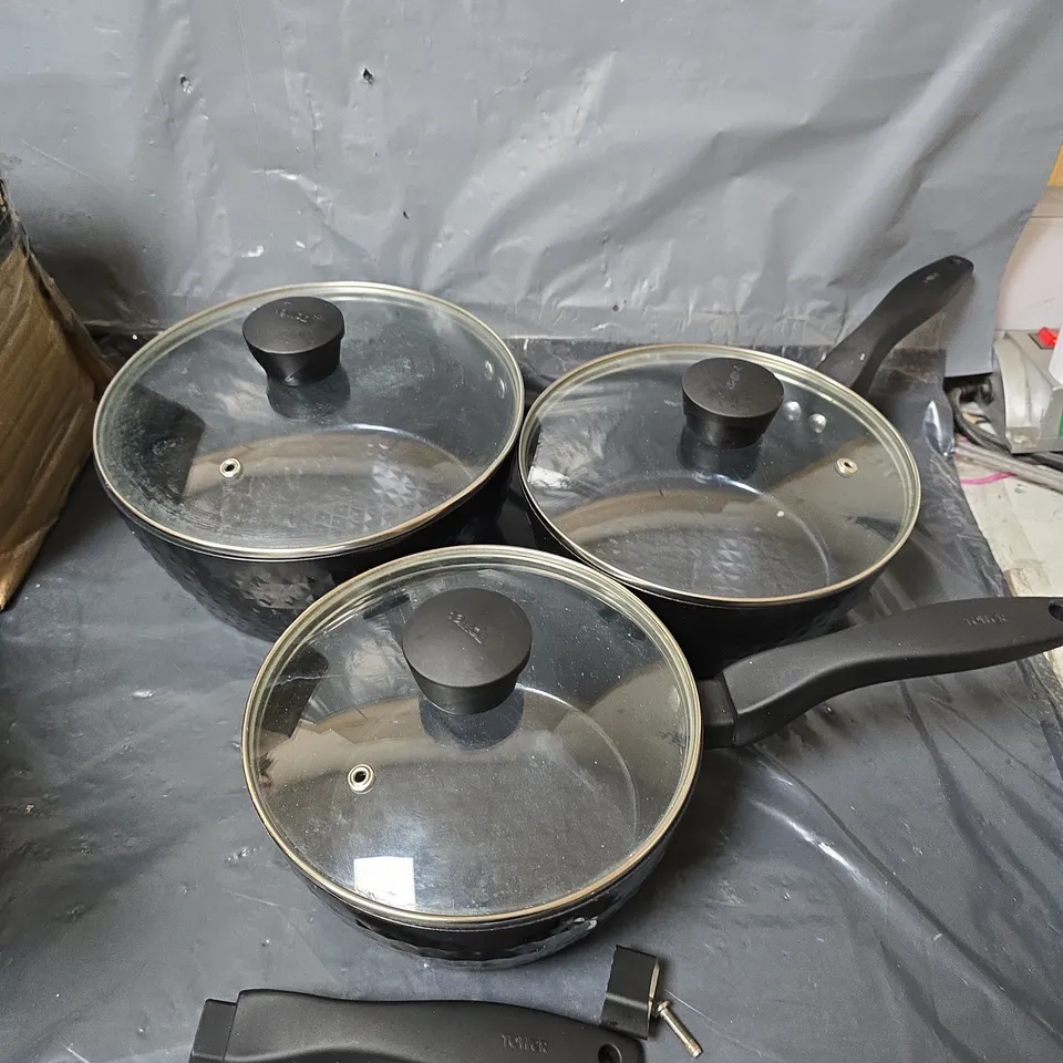 TOWER DIAMO 3-PIECE SAUCEPAN SET