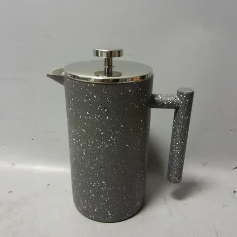 BOXED MOGGA COFFEE PRESS IN LIGHT GREY 