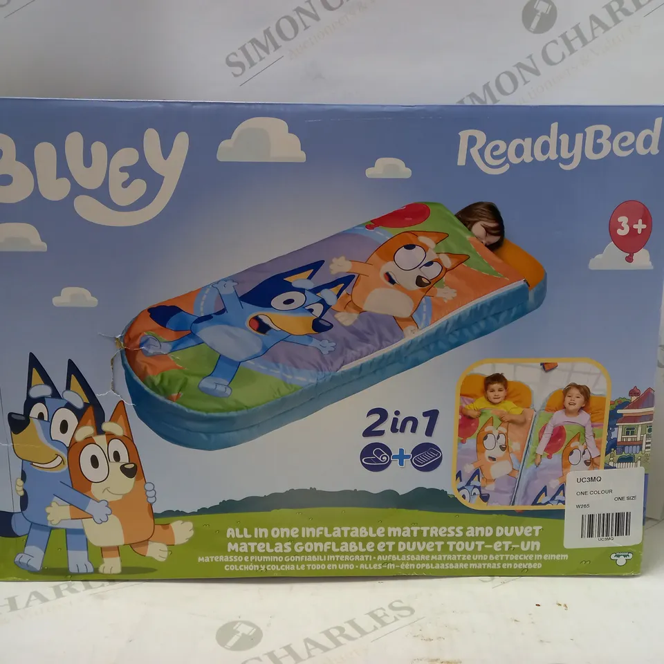 BLUEY AND BINGO JUNIOR READYBED RRP £39.99