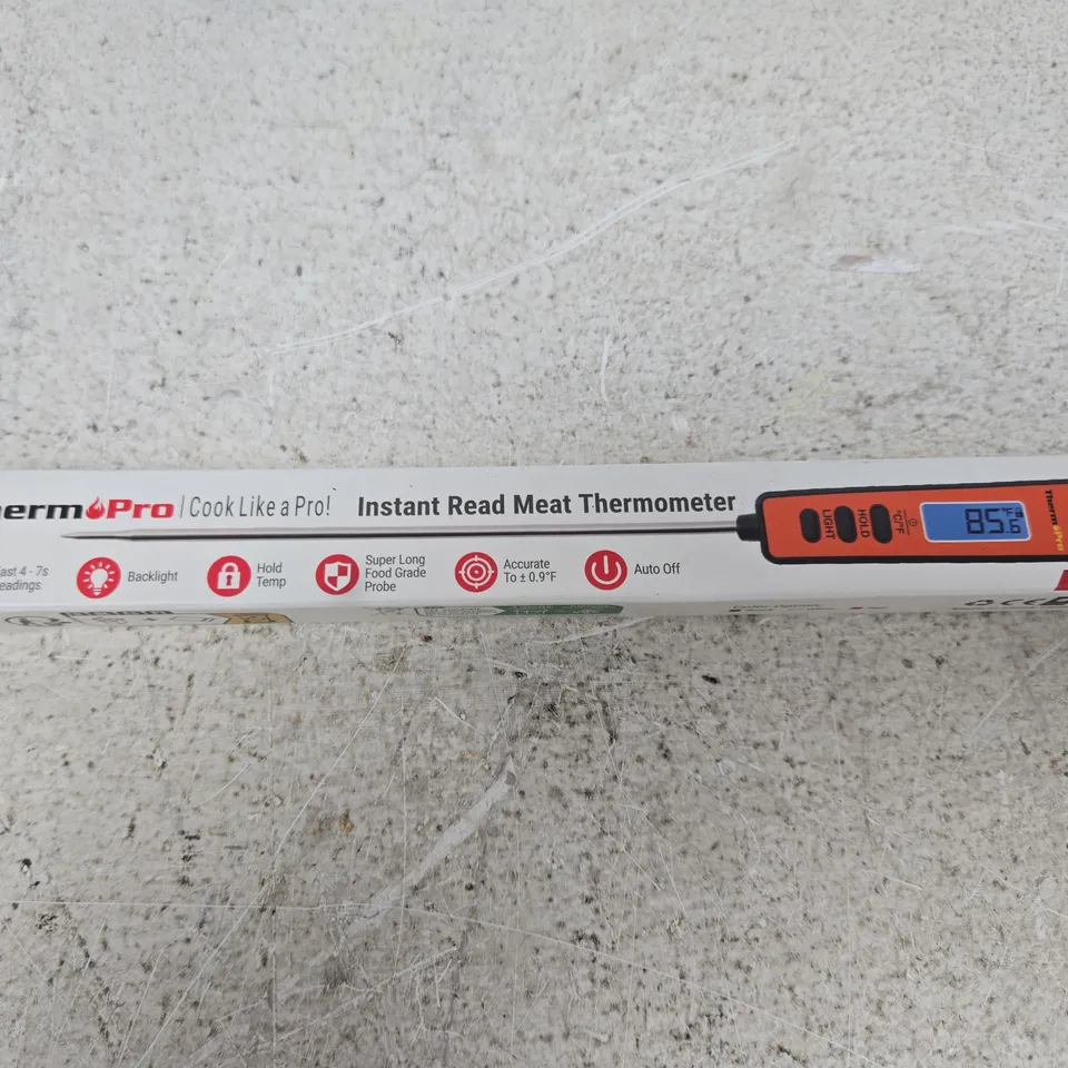 THERMOPRO INSTANT READ MEAT THERMOMETER 
